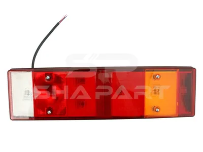 1.21258 Tail lamp, left, Lb: 152 mm, M8, L: 465 mm, H: 130 mm, T: 80 mm