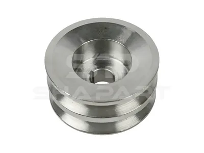 1.21340 Pulley, alternator, d1: 17 mm, d2: 40 mm, DP: 76 mm, H: 36 mm, 2 grooves