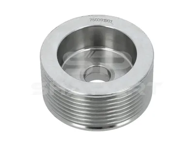 1.21342 Pulley, alternator, d: 17 mm, DP: 72 mm, H: 34 mm, 8 grooves