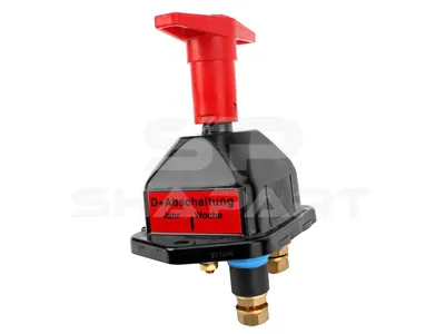 1.21409 Battery main switch, 24 V, 1 poles