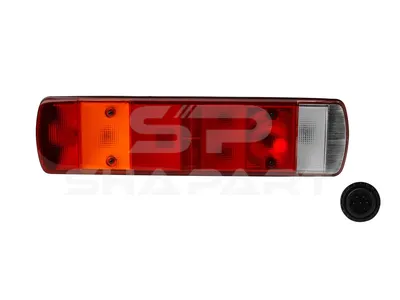 1.21442 Tail lamp, right, 24 V, Lb: 152 mm, M8, L: 515 mm, H: 130 mm, T: 80 mm
