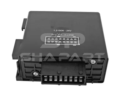 1.21506 Turn signal relay, 24 V, 21 W, 2+1...3+1...3 x 21 W, 16 poles