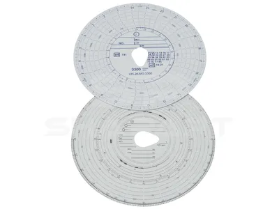 1.21641 Tachograph disc set, 1 day with rpm
