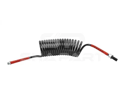 1.21671 Air spiral, M16 x 1,5, M18 x 1,5, L: 4 m, DIN 74324, 20 Coils