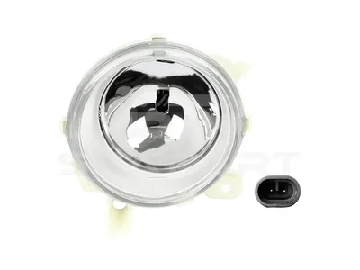 1.21800 High beam lamp, bumper, left, without bulb, 24 V, H1