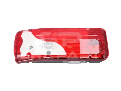 1.21825 Tail lamp, left, with license plate lamp, 24 V, P21W, Lb: 152 mm, L: 400 mm, H: 160 mm, T: 88.5 mm