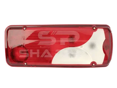 1.21831 Tail lamp glass, right, L: 400 mm, H: 160 mm