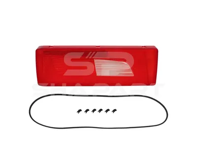 1.21832 Tail lamp glass, left