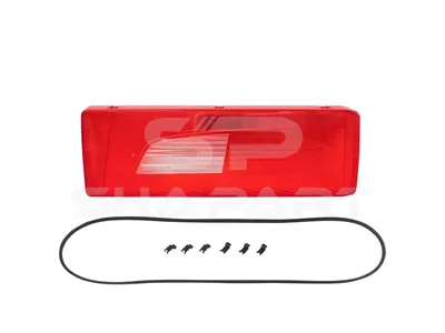 1.21833 Tail lamp glass, right
