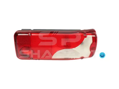 1.21889 Tail lamp, right, with reverse alarm, 24 V, P21W, Lb: 160 mm, L: 400 mm, H: 160 mm, T: 89.5 mm