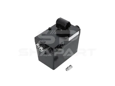 1.22332 Cabin tilt pump, with adapter, 480 ml, M12 x 1,5, M14 x 1,5, L: 130 mm, W: 80 mm, H: 121 mm, 280 bar, Pov: 400 bar