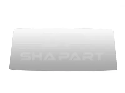 1.22342SP Windshield, clear, wooden box, L: 2281 mm, W: 849 mm
