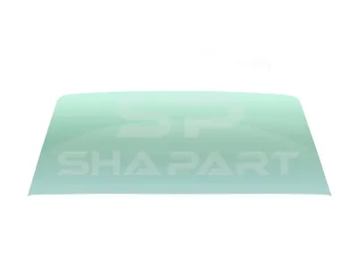 1.22343SP Windshield, tinted green, wooden box, L: 2260 mm, W: 855 mm