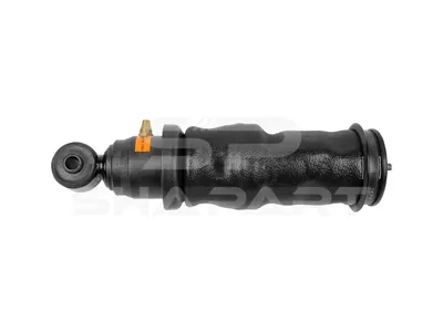 1.22400 Cabin shock absorber, with air bellow, D1: 44.5 mm, D2: 12 mm, b: 14 mm, M12 x 1,75, Lmin: 225 mm, Lmax: 324 mm