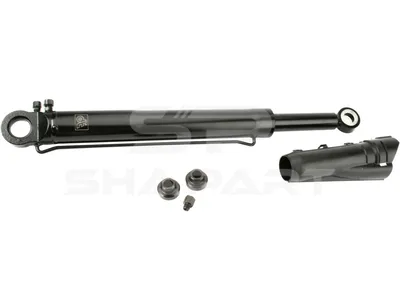 1.22437 Cabin tilt cylinder, D1: 38 mm, D2: 59 mm, b1: 25 mm, b2: 33 mm, M12 x 1,5, M14 x 1,5, L: 648 mm, 400 bar, Ls: 332 mm