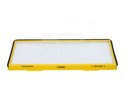 1.22487 Cabin air filter, L: 365 mm, W: 122 mm, H: 20 mm