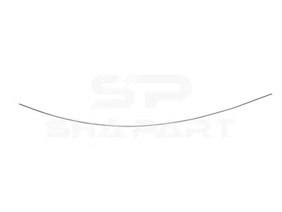1.22562 Bowden cable, heating, L: 1375 mm