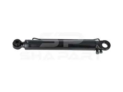1.23003 Cabin tilt cylinder, D1: 38 mm, D2: 59 mm, b1: 25 mm, b2: 33 mm, M12 x 1,5, M14 x 1,5, L: 496 mm, 250 bar, Ls: 332 mm