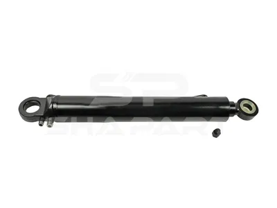 1.23004 Cabin tilt cylinder, D1: 38 mm, D2: 59 mm, b1: 25 mm, b2: 33 mm, M12 x 1,5, M14 x 1,5, L: 502 mm, 400 bar, Ls: 319 mm