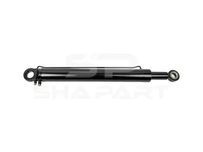 1.23007 Cabin tilt cylinder, new version, D1: 38 mm, D2: 59 mm, b1: 28 mm, b2: 33 mm, M12 x 1,5, M14 x 1,5, L: 650 mm, 280 bar, Ls: 391 mm