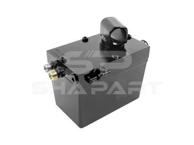 1.23012 Cabin tilt pump, 380 ml, M12 x 1,5, M14 x 1,5, L: 130 mm, W: 80 mm, H: 86 mm, 280 bar, Pov: 370 bar