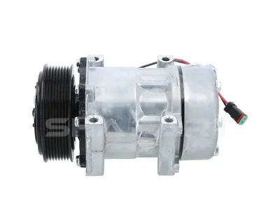 1.23024 Compressor, air conditioning, oil filled, 24 V, 8 PK, DP: 119 mm