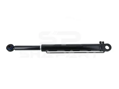 1.23074 Cabin tilt cylinder, D1: 38 mm, D2: 60 mm, b1: 16.2 mm, b2: 32.2 mm, M14 x 1,5, M12 x 1,5, L: 767 mm, 250 bar, Ls: 380 mm