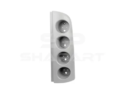 1.23096 Lamp cover, rear