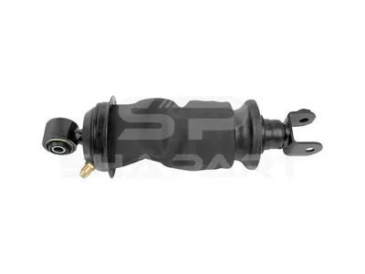 1.23461 Cabin shock absorber, with air bellow, D1: 45 mm, D2: 12.5 mm, b: 14 mm, M14 x 2, Lmin: 281 mm, Lmax: 381 mm
