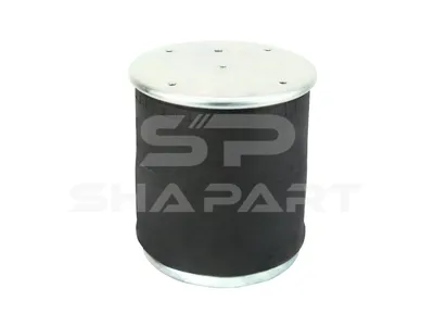 1.25060 Air spring, with steel piston, D: 286 mm, Dmax: 330 mm, M10 x 1,5, M12 x 1,75, L: 420 mm