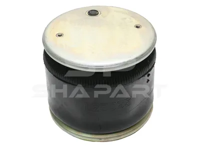 1.25065 Air spring, with steel piston, Dmax: 285 mm, M12 x 1,75, M10 x 1,5, M16 x 1,5, Lmin: 170 mm, Lmax: 485 mm
