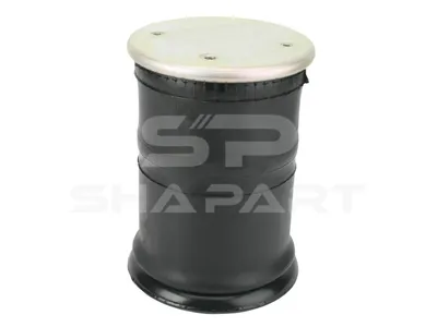 1.25066 Air spring, with steel piston, D: 227 mm, Dmax: 320 mm, M10 x 1,5, M12 x 1,75, L: 590 mm