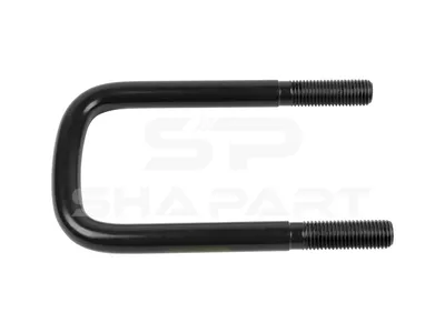 1.25351 U-bolt, r: 16 mm, R: 130 mm, M20 x 2,5, LTh: 56 mm, L: 207 mm, w: 92.5 mm, 10.9