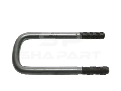 1.25357 U-bolt, r: 15 mm, R: 130 mm, M22 x 2,5, LTh: 70 mm, L: 240 mm, w: 93 mm, 8.8