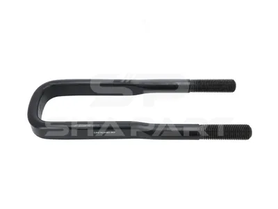 1.25363 U-bolt, r: 25 mm, R: 130 mm, M30 x 3,5, LTh: 90 mm, L: 404 mm, w: 95 mm, 10.9