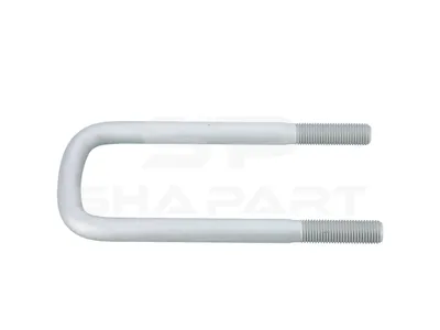 1.25367 U-bolt, surface: geomet, r: 15 mm, R: 119 mm, M22 x 2,5, LTh: 70 mm, L: 270 mm, w: 93 mm