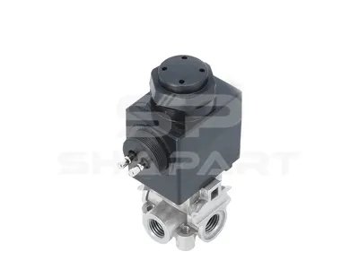 1.25607 Solenoid valve, M12 x 1,5, M24 x 1, 2 poles
