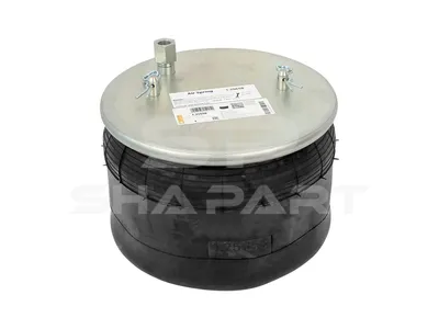 1.25658 Air spring, with steel piston, with adapter, D: 260 mm, Dmax: 345 mm, M14 x 1,5, L: 220 mm