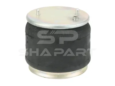 1.25667 Air spring, with steel piston, D: 229 mm, Dmax: 300 mm, M14 x 1,5, L: 255 mm