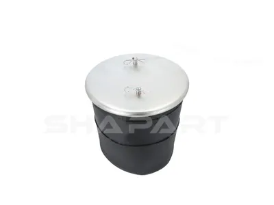 1.25670 Air spring, with steel piston, D: 269 mm, Dmax: 330 mm, M16 x 1,5, L: 350 mm