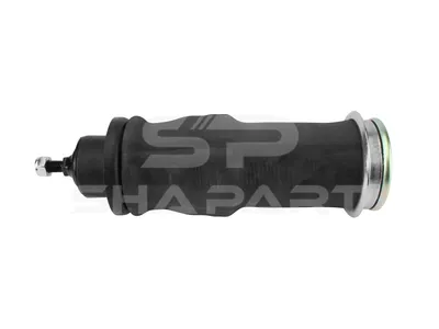 1.25698 Cabin shock absorber, with air bellow, D1: 43.8 mm, D2: 12.4 mm, M12 x 1,75, Lmin: 206 mm, Lmax: 305 mm