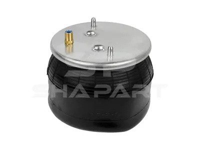 1.25850 Air spring, with steel piston, Dmax: 320 mm, M12 x 1,5, L: 190 mm
