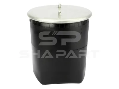 1.25855 Air spring, without piston, D1: 265 mm, D2: 286 mm, M16 x 1,5, L: 617 mm