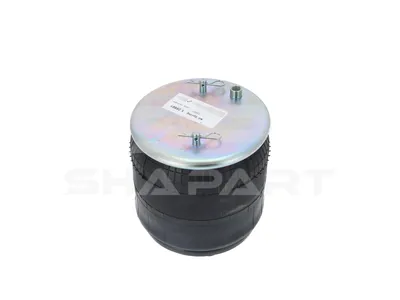 1.25861 Air spring, with steel piston, D: 229 mm, Dmax: 300 mm, M16 x 1,5, L: 255 mm