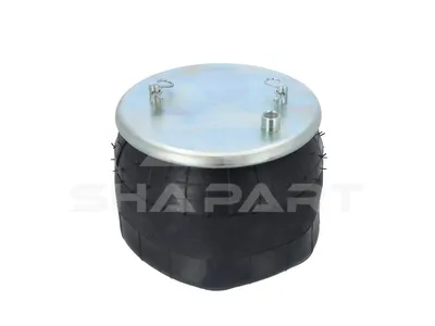 1.25866 Air spring, with steel piston, D: 229 mm, Dmax: 295 mm, M16 x 1,5, L: 245 mm