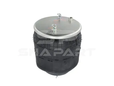 1.25889 Air spring, with steel piston, D: 229 mm, Dmax: 305 mm, M16 x 1,5, L: 290 mm