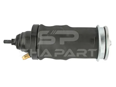 1.25973 Cabin shock absorber, with air bellow, D1: 44.7 mm, D2: 12.5 mm, M12 x 1,75, Lmin: 207 mm, Lmax: 301 mm