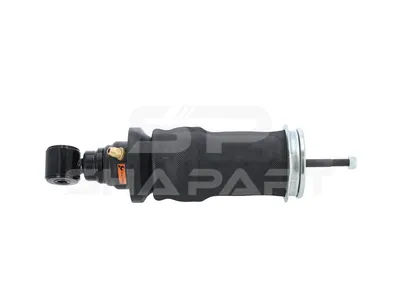 1.25975 Cabin shock absorber, with air bellow, D1: 44.5 mm, D2: 13 mm, b: 14 mm, M12 x 1,75, Lmin: 231 mm, Lmax: 331 mm