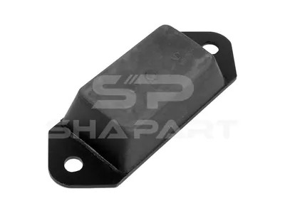 1.27014 Rubber buffer, rear, b: 8.5 mm, Lb: 102.5 mm, L: 126 mm, W: 45 mm, H: 25 mm