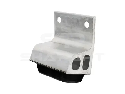 1.27094 Rubber buffer, L: 140 mm, W: 92 mm, H: 173 mm